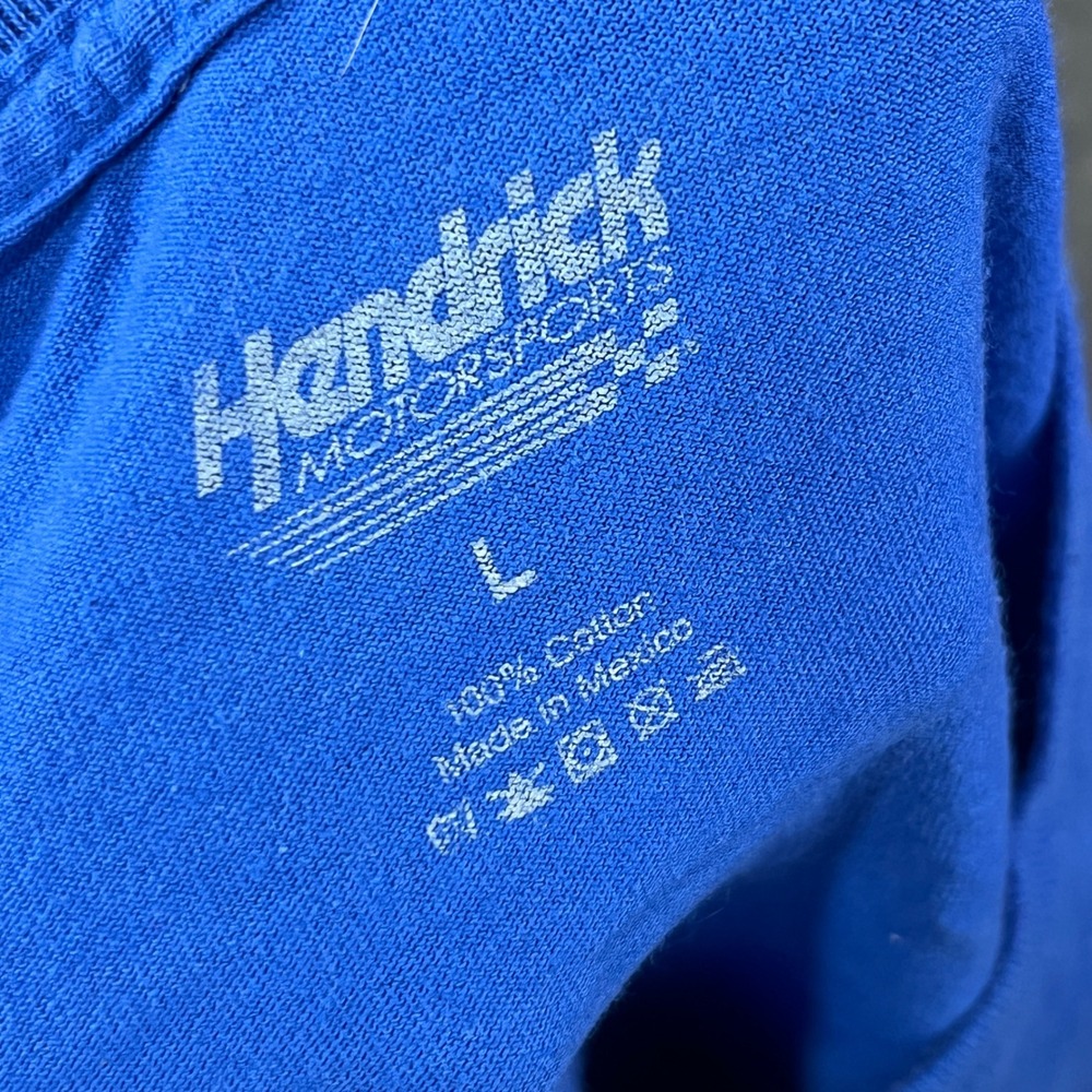 Kyle Larson Hendrick Motorsports Racing T Shirt Blue L NASCAR - Picture 4 of 6